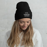 C.E.O Conquering Everyone Under the Sun Cuffed Beanie