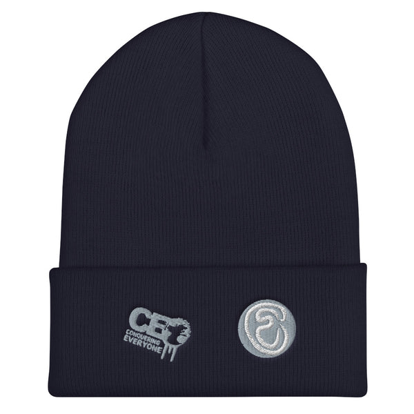 C.E.O Conquering Everyone One day at a time Cuffed Beanie
