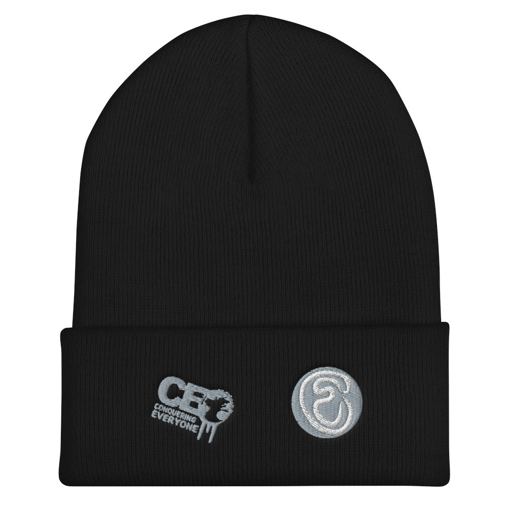 C.E.O Conquering Everyone One day at a time Cuffed Beanie