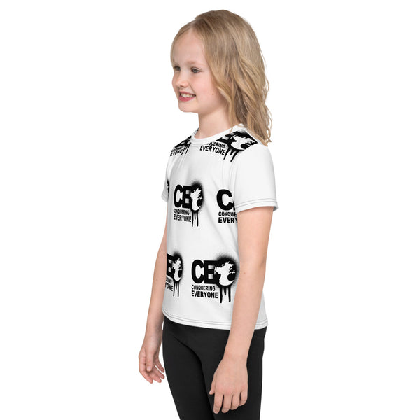 C.E.O Conquering Everyone With Brick Style Kids T-Shirt