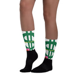 Money Dino War Guard Style Street Socks